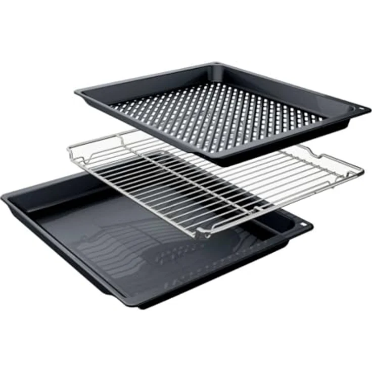Bosch Serie 6 HBG536EW4, Einbaubackofen mit 71 l, Air Fry Funktion, 3D Heißluft und AutoPilot 10, weiß – Bild 3