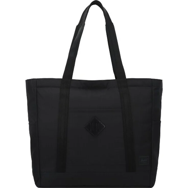 Herschel Heritage Shopper Tasche, 38 cm mit Laptopfach, schwarz, 100% PET