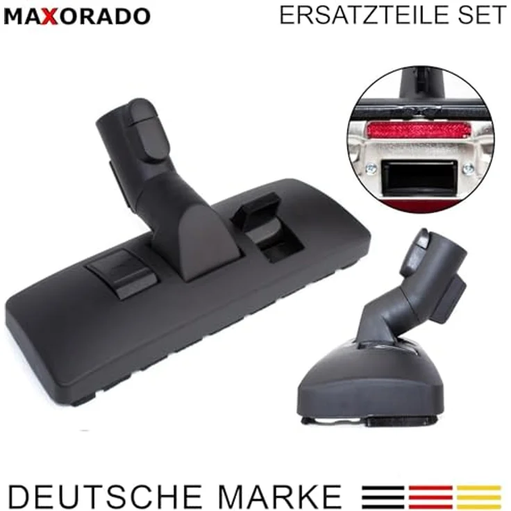 Maxorado Staubsauger Zubehör Set, 8in1 Ersatzteile für Miele S8340 S8320 S8310 S8350 S8360 S8370 S8380 S8630 S8730 S8510, inkl. Bodendüse, Parkettbürste, Teleskoprohr, Handgriff, Schlauch, Möbelpinsel, Fugendüse, Polsterdüse – Bild 4