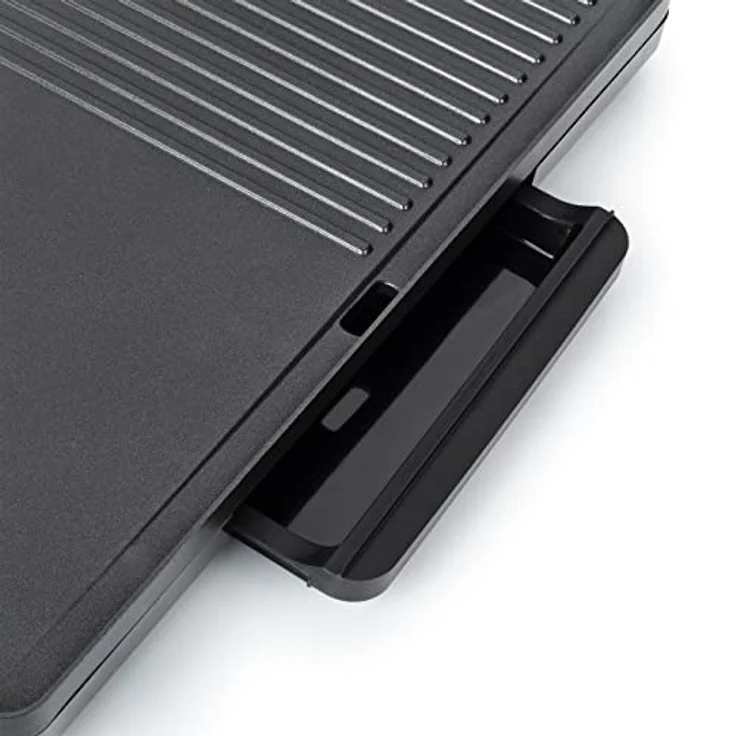 Tristar Tischgrill - 2000 Watt, Antihaftbeschichtung, Fettauffangbehälter, 49 x 27 cm Grillfläche, BP-2750 – Bild 6