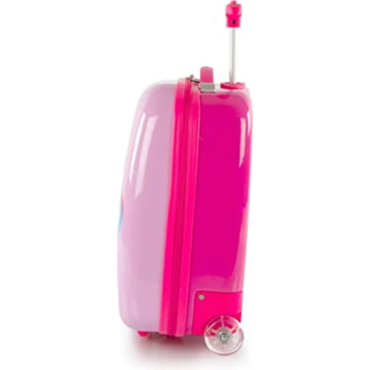Heys Kinderkoffer Peppa Pig rosa, 46 cm, 2 Rollen, Hartschale aus schlagfestem Polycarbonat, Joachim Llambi Design – Bild 3