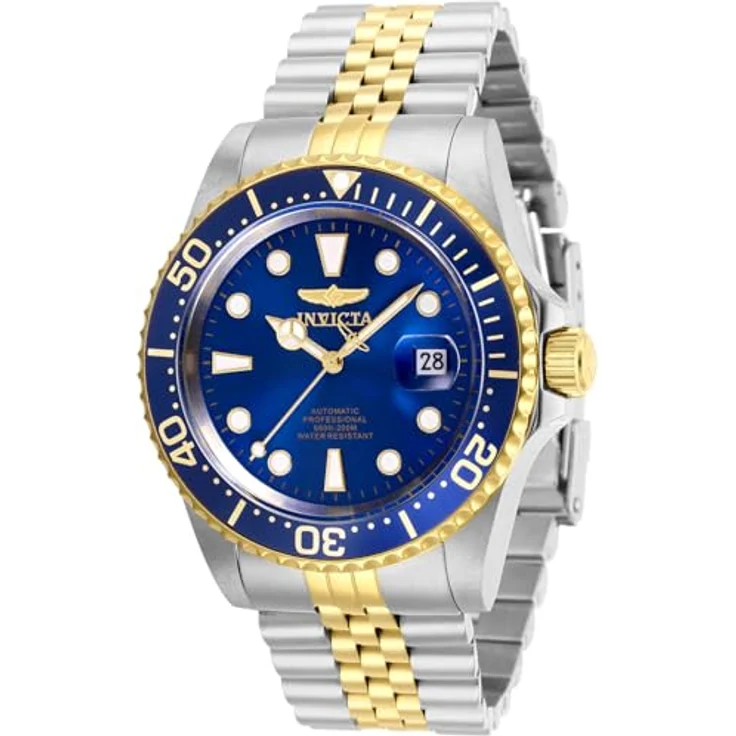 Invicta Pro Diver Automatikuhr, Edelstahlgehäuse 42mm, blau, 20 bar wasserdicht – Bild 1