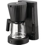 MDL14 Plissé Filterkaffeemaschine Alessi Schwarz