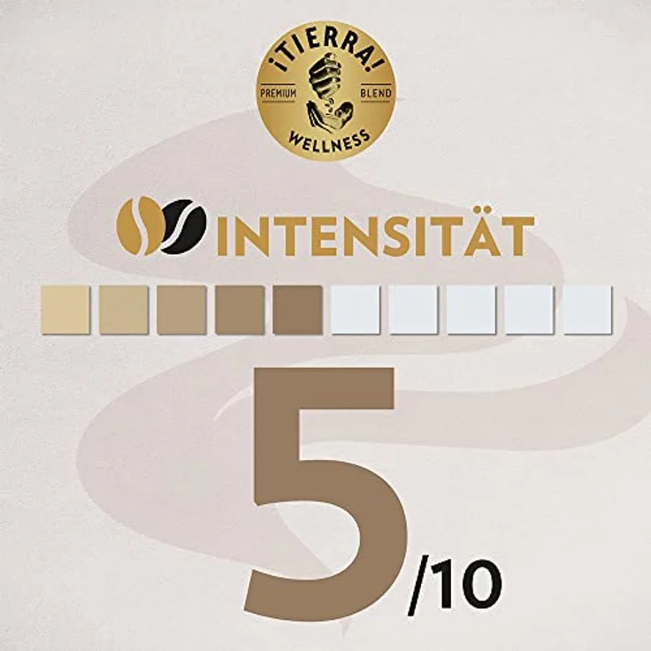 Lavazza Kaffeebohnen - Tierra Wellness - wenig Säure und wenig Koffein - 1er Pack (1 x 1kg) – Bild 3