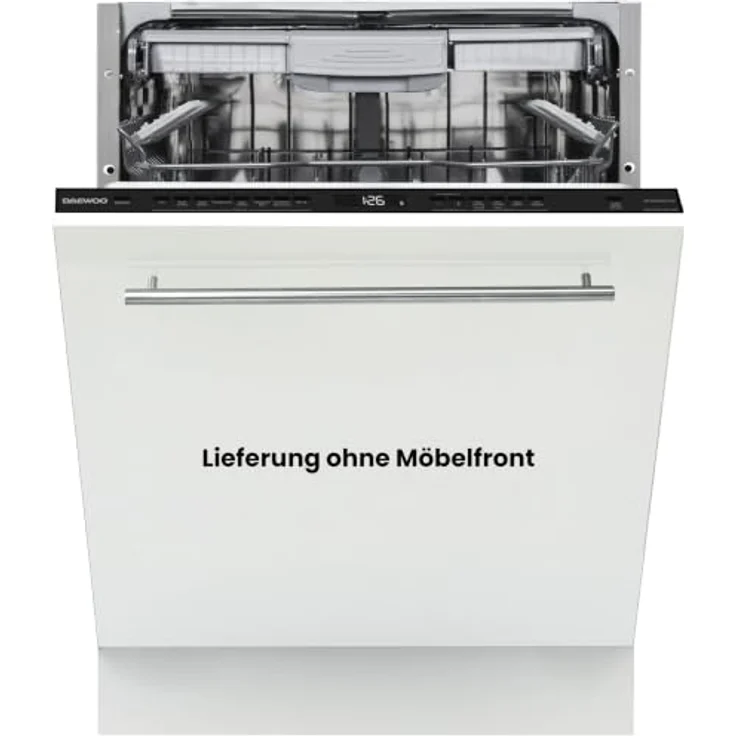 Daewoo DBFS33N49E61-DE Geschirrspüler vollintegrierbar, 60 cm, 16 Gedecke, 9 Programme, AquaStop, Halbbeladung – Bild 1