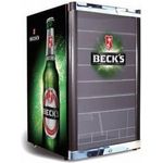 CUBES Getränkekühlschrank Cubes HC 241 E, HIGHCUBE BECK´S, Energieeffizienzklasse: E, 115 l, eingebrannter Lack, blau