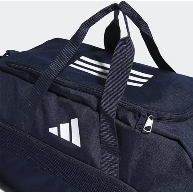 Adidas Tiro League Duffelbag M, praktische Sporttasche aus recycelten Materialien für Reise und Freizeit – Bild 6