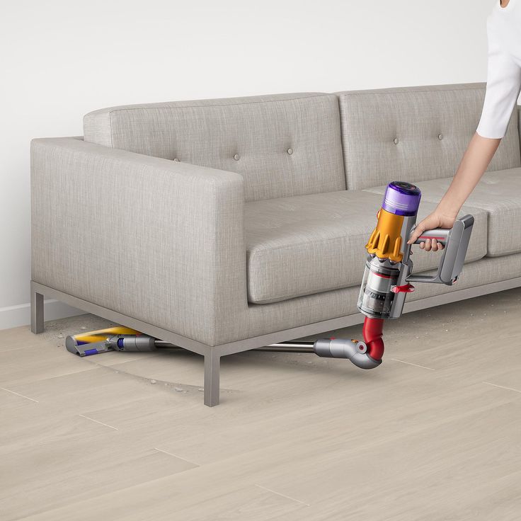 Dyson V12 Detect Slim Absolute (2023), gelb/nickel – Bild 7