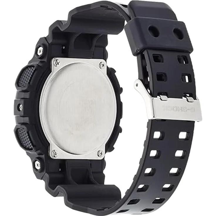 Casio G-Shock Classic GA-100GGB-1A9ER, Herrenuhr in Schwarz/Gold mit analog-digitaler Anzeige, Alarm, Beleuchtung und Stoppuhr – Bild 3