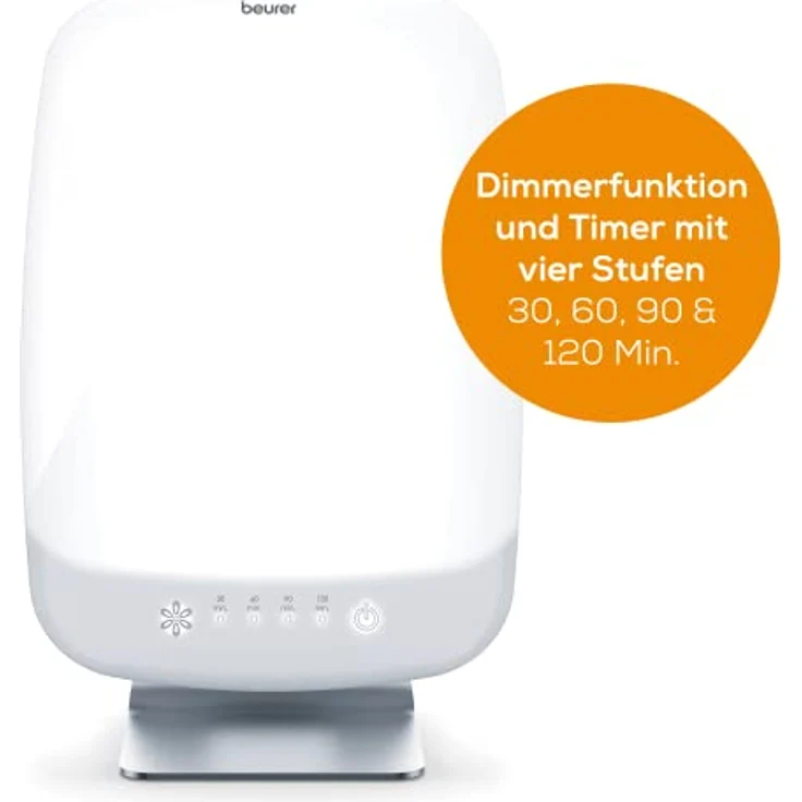 Beurer TL 95 Tageslichtlampe, Simulation von Tageslicht, 14.000 Lux, Medizinprodukt, Tageslichtleuchte bei Lichtmangelerscheinung, SunLike® LED-Technologie, mit Dimmer – Bild 3