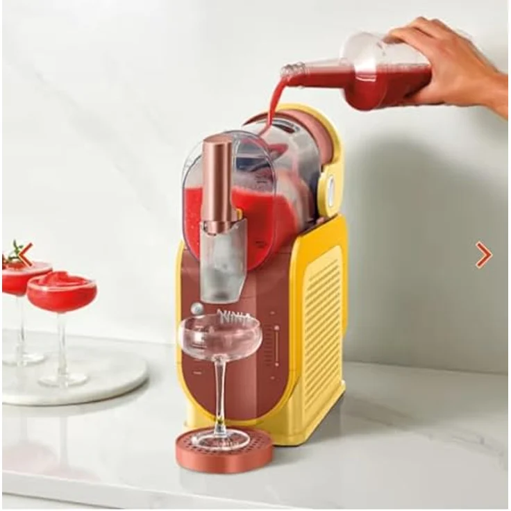 Ninja SLUSHi Maschine FS301EUOR, 1,9 L mit WhisperChill-Technology, 5 Voreinstellungen für Slush, Cocktails, Frappé, Milchshakes, Orange – Bild 3