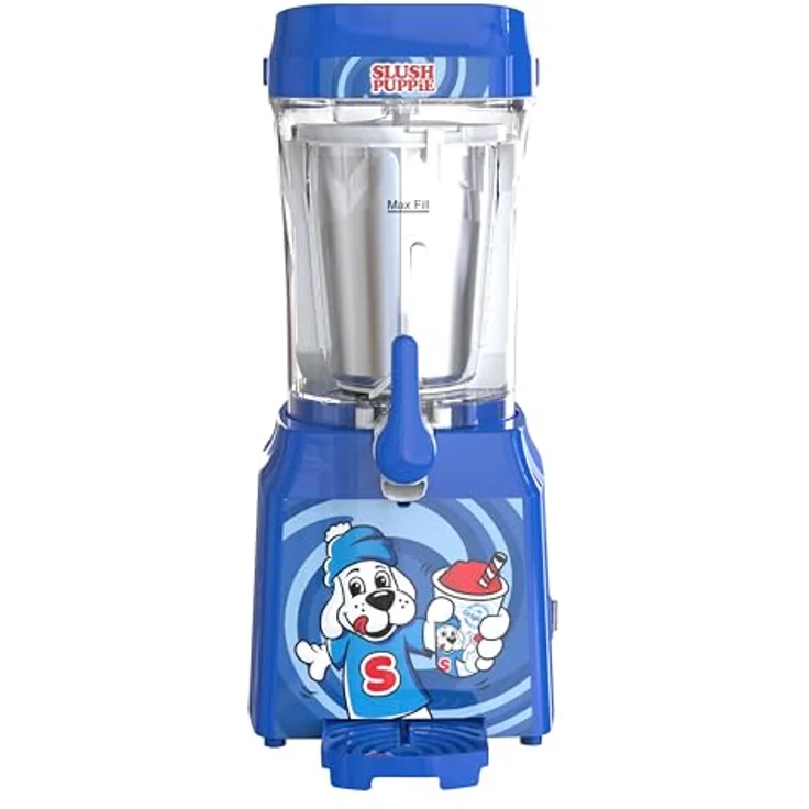 Fizz Creations Slush Puppie Slushi Maschine – Tragbarer Slush Ice Maker, 1 Liter Eiskalter Spaß mit Stil, Rot – Bild 2