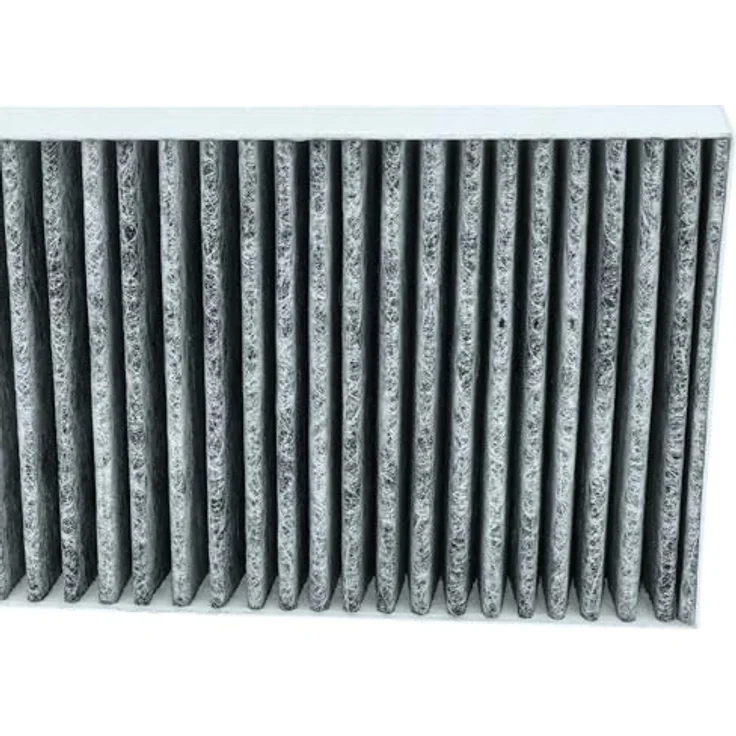 vhbw 4x Aktivkohlefilter, Ersatz für Miele DKF 35-P, 20228037, verbesserte Umluft, weiß und grau – Bild 5