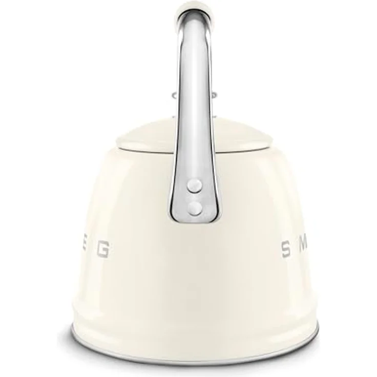 "Smeg Wasserkocher WKF01CR Wasserkessel Creme, 50er-Jahre-Design, 2,3 Liter Fassungsvermögen, für alle Herdarten geeignet" – Bild 4