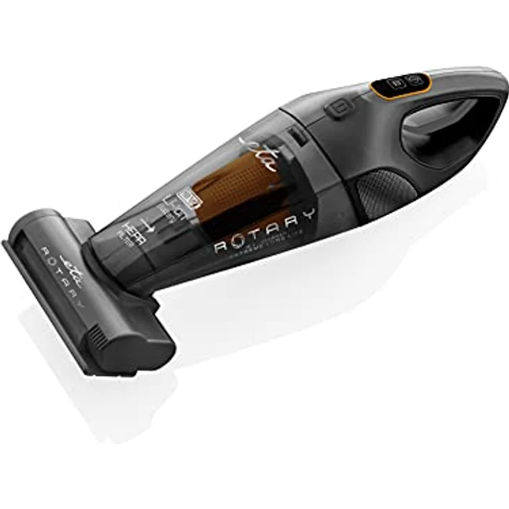 Eta Rotary 2425 Kleinstaubsauger, 30 min Akkubetrieb, 2 Saugmodi, HEPA-Filter, grau – Bild 4