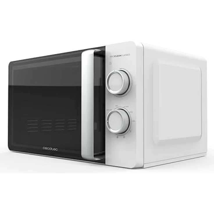 Cecotec Mikrowelle mit Grill Proclean 3110 Flatbed Mikrowelle, 20 l, 700 W, 6 Stufen, 800 W Grill, 3DWave-Technologie, anspruchsvolles Design – Bild 2