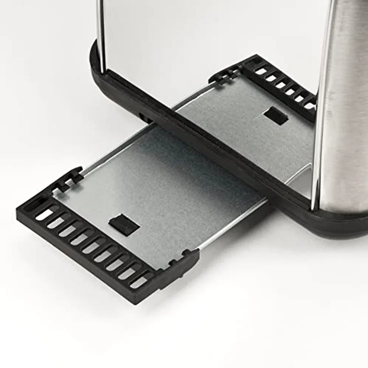 Girmi TP57 Toaster, 800 Watt, Körper und Zange, Edelstahl, Silber – Bild 4