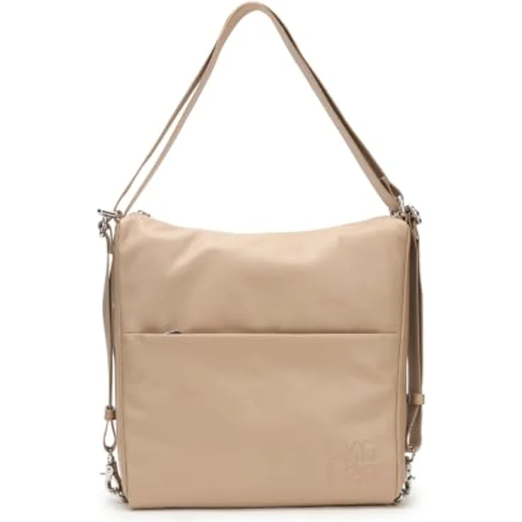Mandarina Duck MD20 Schultertasche aus Leder, 32.5 cm, weiß – Bild 1