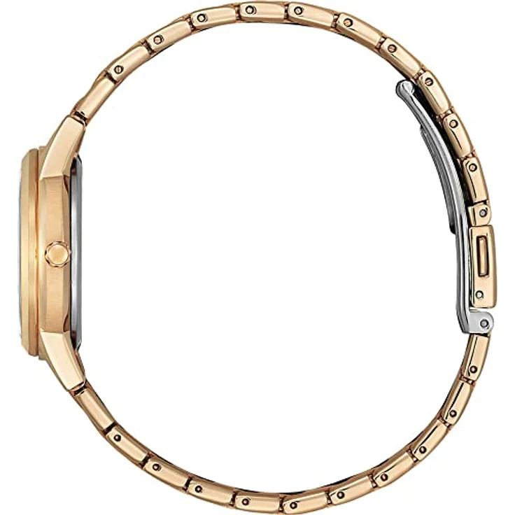 Citizen Armbanduhr Damen Eco Drive FE1243 83A, Solaruhr, 29 mm, gelbgold – Bild 3