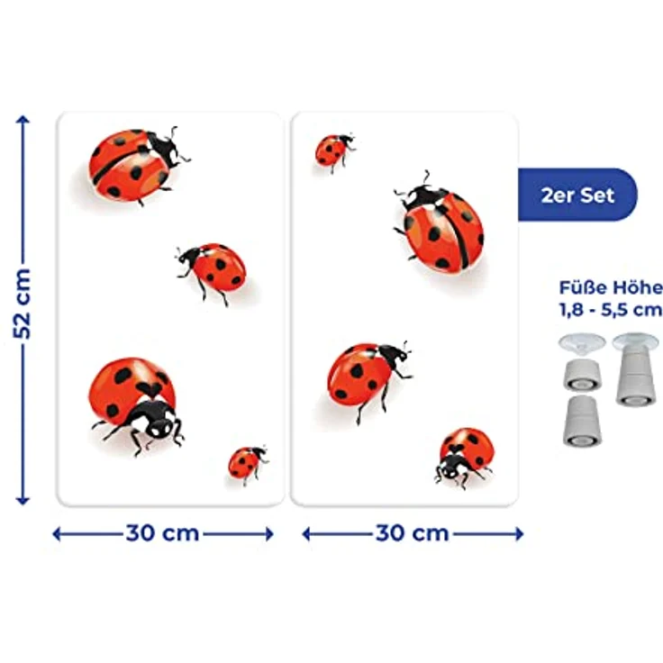 Wenko Abdeckpl. Univ. 2er MARIENKÄFER – Bild 4