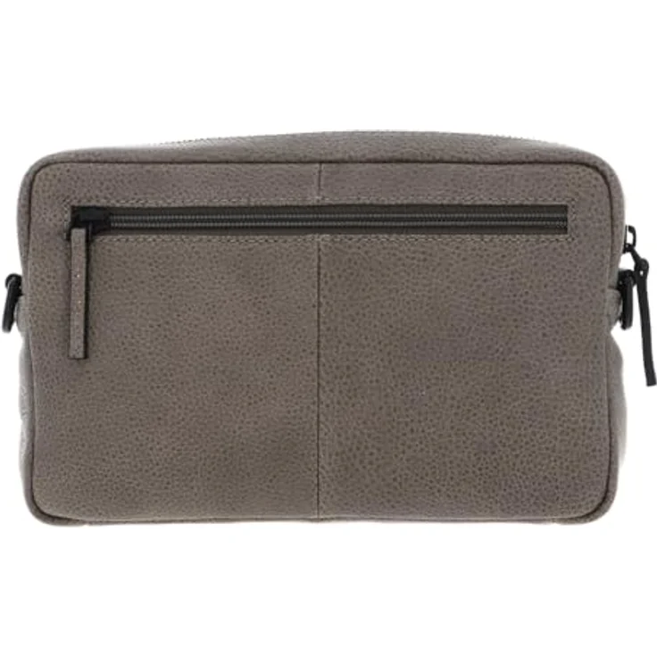 Picard Casual Umhängetasche, genarbtes Rindleder, grau, 25 x 8 x 16 cm – Bild 3