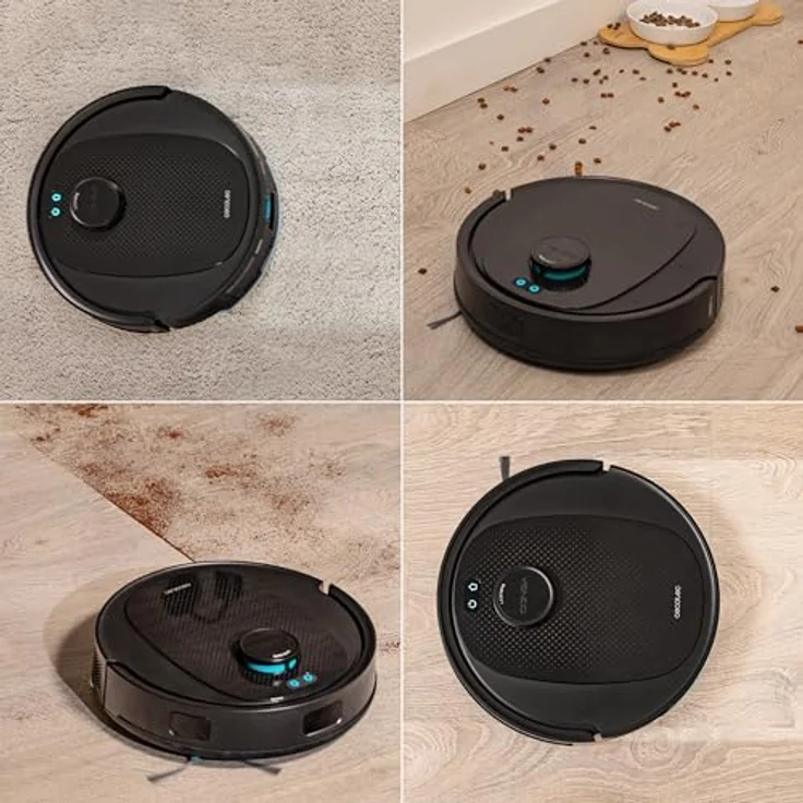 Cecotec Conga 7690 Immortal Max, Roboterstaubsauger mit 5000 Pa Saugkraft, Lasernavigation und App 3.0, bis zu 220 Minuten Akkulaufzeit – Bild 4