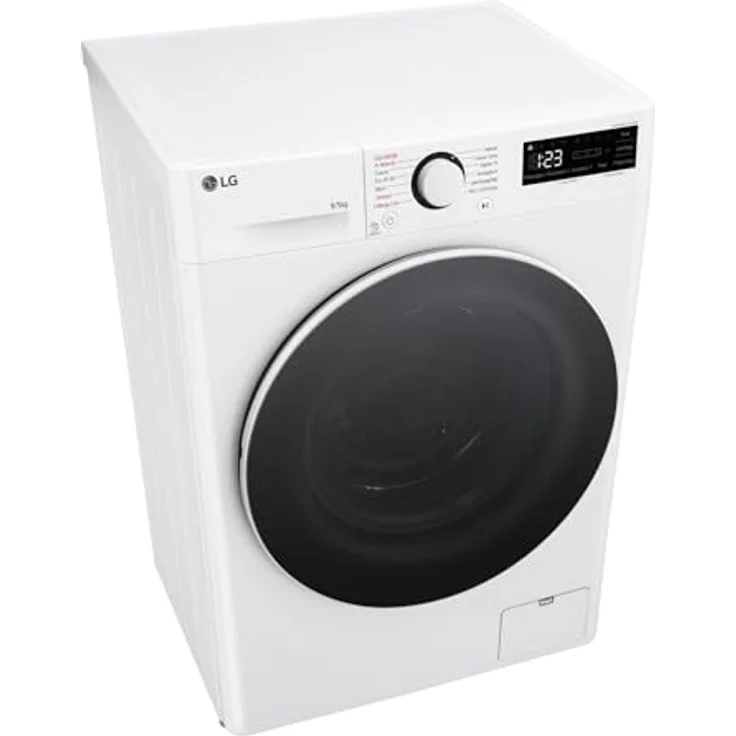 LG D2R5S09TSWW Waschtrockner Frontlader, 9 kg Waschen, 5 kg Trocknen, AI DD-Technologie, TurboWash 360, Weiß, E – Bild 9