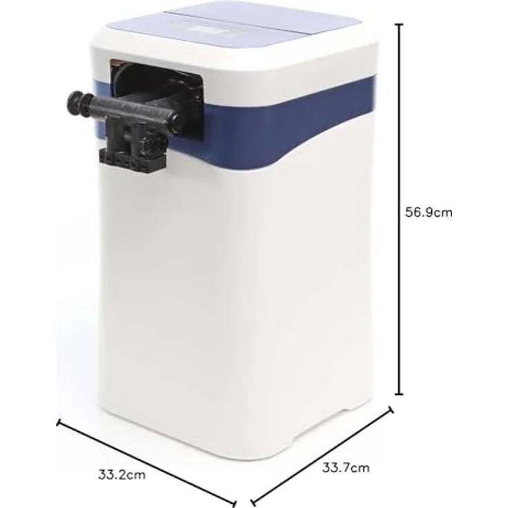 Naturewater Wasseraufbereitungsanlage 1000 l/h, Aktivkohlefilter 6,5 l, Filteranlage 1 m³/h, blau – Bild 10