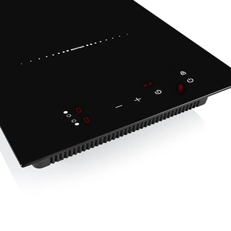 PRINCESS 303015 Doppel-Induktionskochplatte, vertikales Einbau- oder Standgerät mit 3300 W, Touchscreen und Sicherheitsfunktionen – Bild 4