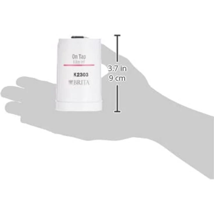 BRITA Wasserfilter, Polycarbonat, Weiss, 1 – Bild 3
