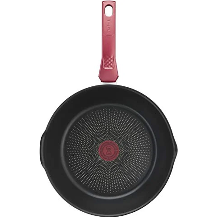 Tefal Daily Chef Bratpfanne, 26 cm, robust, leicht zu reinigen, Antihaftbeschichtung, Thermo-Signal, gesunde Küche, Ausgießer, hergestellt in Frankreich, Induktion G2737702 – Bild 5