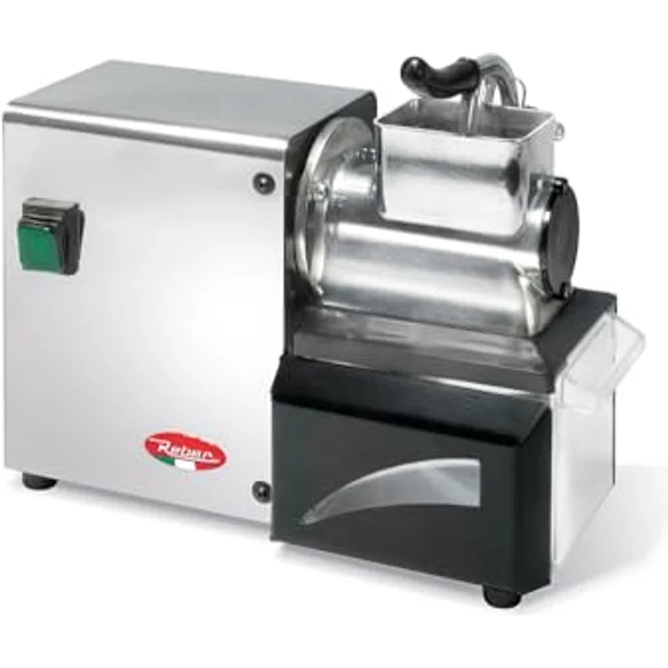 Reber Nr. 10053N ? Elektrische Reibe, Aluminium und Stahl, 200 W, Schwarz/Grau – Bild 2