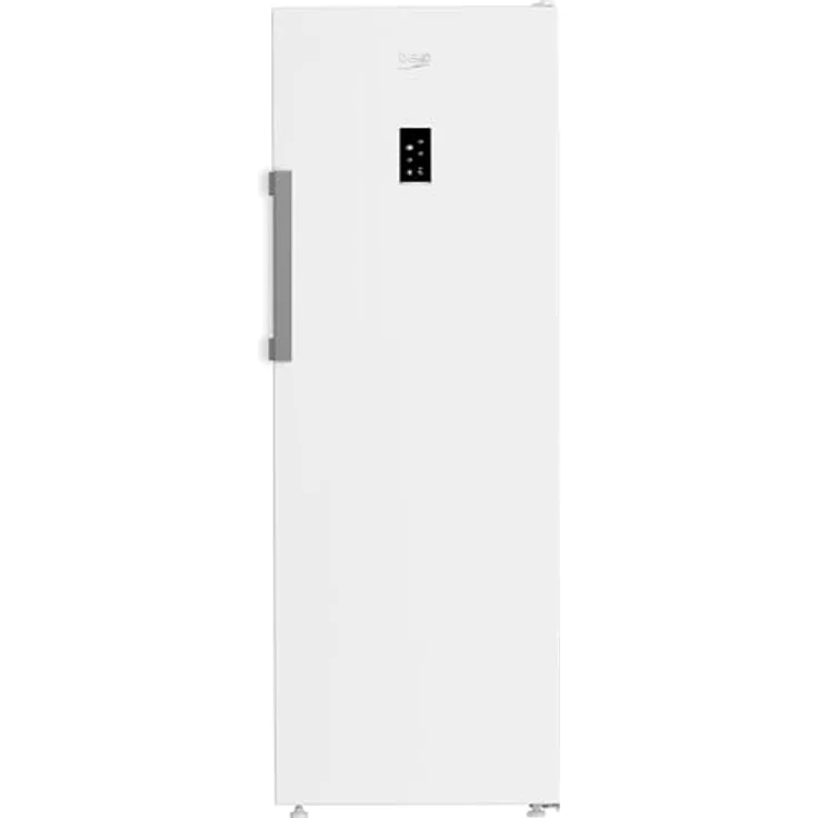 Beko B3RFNE294W, Gefrierschrank Senkrecht, No Frost Kühlung, Energieeffizienzklasse E – Bild 1