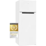 Exquisit Kühl-Gefrierkombination KGC5270-45-040E weiss | 206 L Volumen | Kühl-Gefrier-Kombination Türanschlag wechselbar | Temperaturregelung | Kühlgefrierkombination freistehend