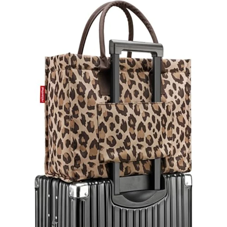 reisenthel Daily Shopper Tasche, 42 cm mit Laptopfach, braun, 100% Polyester – Bild 6