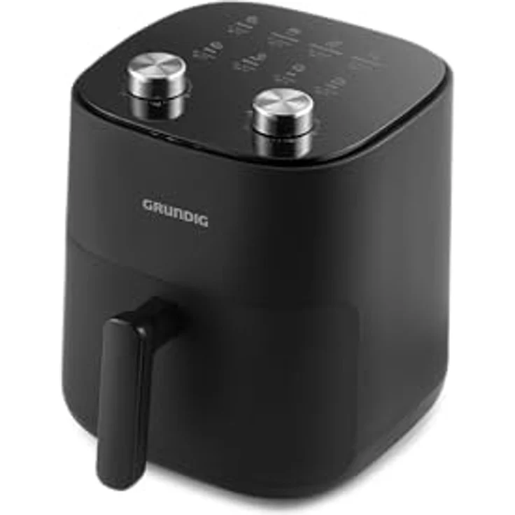 Grundig Heißluft-Fritteuse 4,7L FRY 6321 L (GMS9050), fett- und ölfreies Frittieren, 60 Minuten-Timer, spülmaschinengeeignet – Bild 2