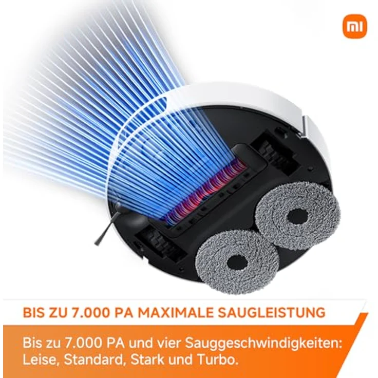 Xiaomi Robot Vacuum X20 Pro, Staubsauger-Roboter mit All-in-one Base Station und 7000Pa Saugkraft – Bild 3
