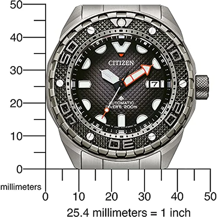 Citizen Herrenuhr NB6004 83E Promaster Sea Automatik Titan, 46 mm – Bild 6