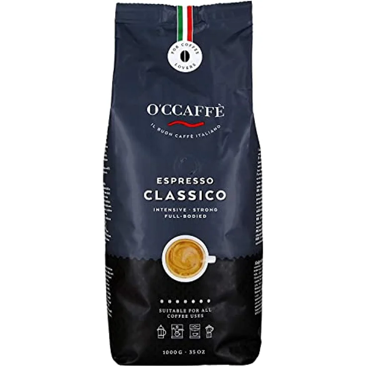 O'CCAFFÈ Espresso Classico, 1000g ganze Bohne – Bild 1