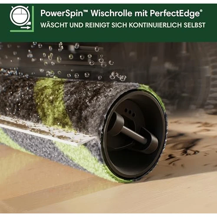 iRobot Roomba Max 705 Combo Vac, Staubsauger-Roboter mit AutoEmpty™ Dock, PerfectEdge-Technologie und 175x Saugkraft, Schwarz – Bild 3