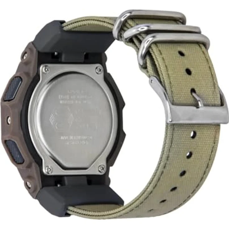 Casio G-Shock Classic Digital-Herrenuhr, braun, digitale Anzeige, Alarm, Stoppuhr, Beleuchtung, Quarzwerk, Kunststoffarmband – Bild 4