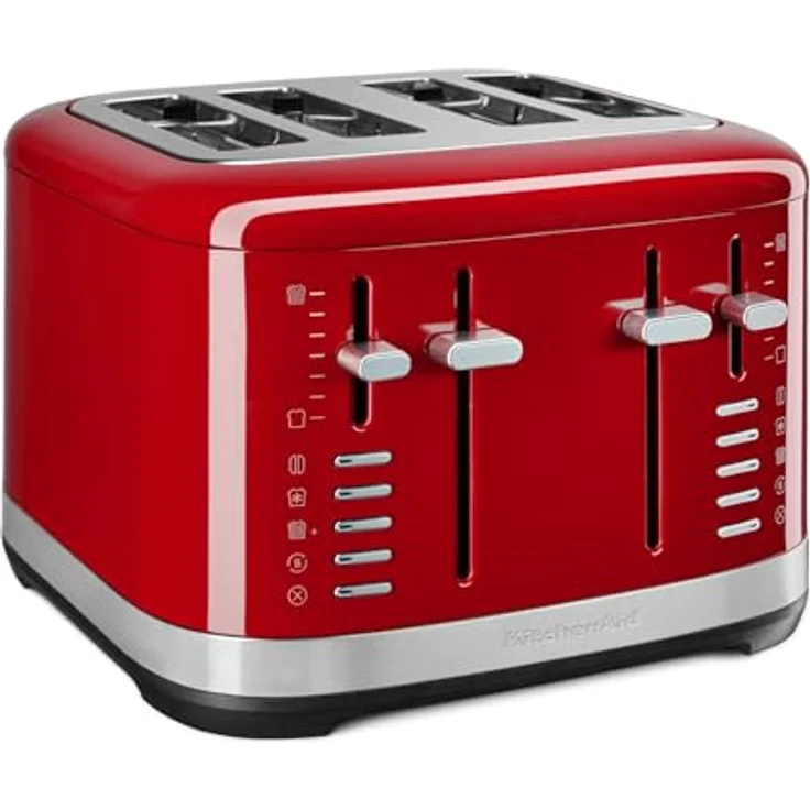 KitchenAid 4-Scheiben-Toaster 5KMT4109EER Empire Rot mit extrabreiten Schlitzen – Bild 2
