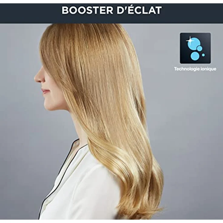 Rowenta Pro Expert Haartrockner, Motor Pro AC, Leistung 2.200 W, extrem schnelles Trocknen, Ionen-System zur Reduzierung statischer Elektrizität, 2 Zu, Schwarz/Sommerblush – Bild 4