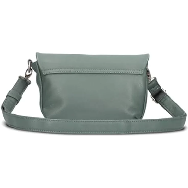 Zwei Bodybag Mademoiselle M40, Handtasche aus Kunstleder, 1 Liter Volumen, Eucalyptus-Grün, leicht und stilvoll – Bild 3