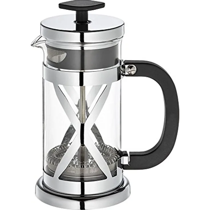 Cilio,345001,Kaffeebereiter AA8Gloria, Glas,Silber, 14,5 x33,5 x 14,5 cm - Preisvergleich
