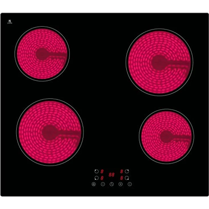 PKM KF4 Glaskeramikkochfeld, Touch Control, Timer – Bild 2
