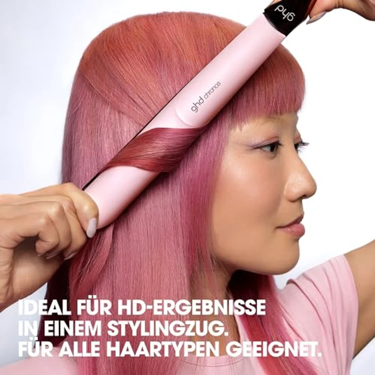 ghd chronos Limited Edition Glätteisen Pink-Sorbet, mit Hitzeschutz-Etui und Motion-Responsive Technologie – Bild 5