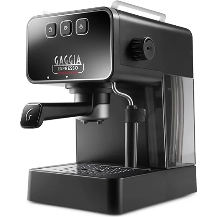 Gaggia ESPRESSO EVOLUTION nero EG2115/01, Siebträgermaschine, Schwarz – Bild 1