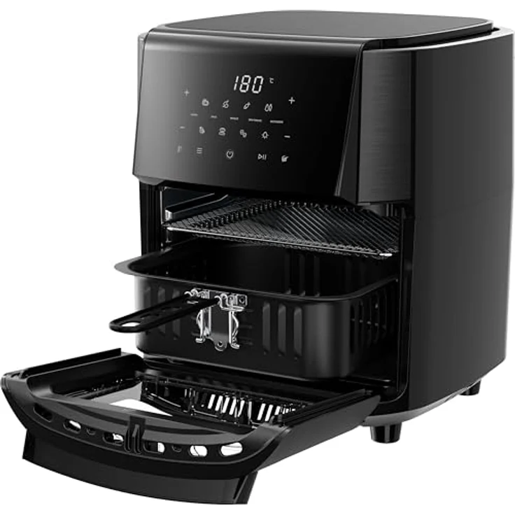 AEG Heissluftfritteuse XXL AAF12B 8000 - Multi-Combo/Fassungsvermögen 12 l, Schwarz – Bild 3