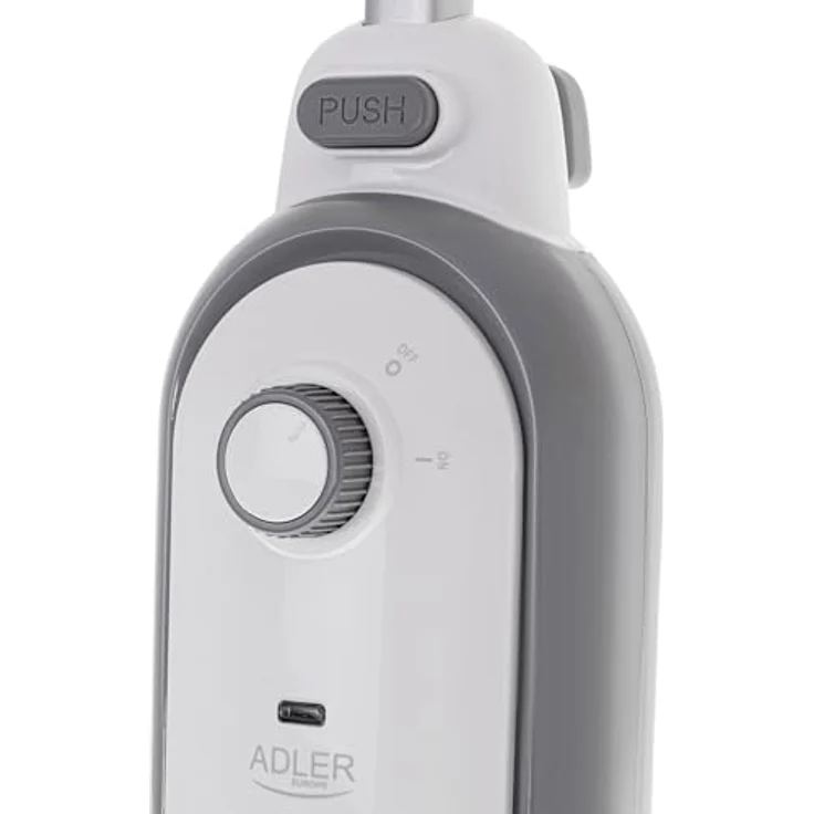 Adler Dampfmopp AD 7057, Dampfreiniger mit 1300 W Leistung und hohem Fassungsvermögen, Weiss – Bild 3